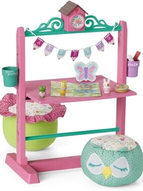 American Girl WellieWishers 14.5-inch Doll Ready to Learn Garden School Playset